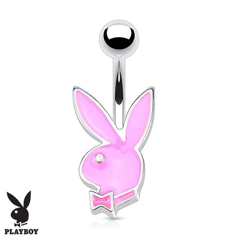 Playboy Bunny 316l Surgical Steel 16g Petite Navel Ring
