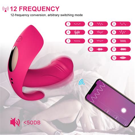 Sex Toys Bluetooth App Remote Control Wearable Panties Vibrator Adult Sex Toys For Women Female