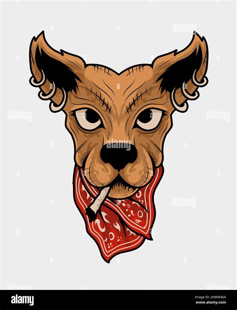 Dog Gangster Stock Vector Images Alamy