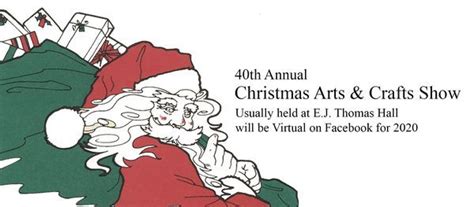 Ej Thomas Christmas Arts And Crafts Virtual Show November 20 To