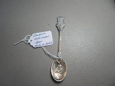 Vintage Denmark Nude Woman E P N S Collectible Souvenir Spoon Ebay