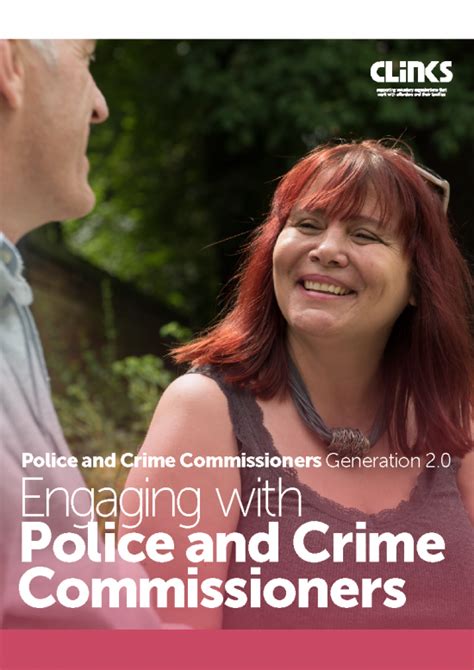 Engaging With Police And Crime Commissioners Clinks