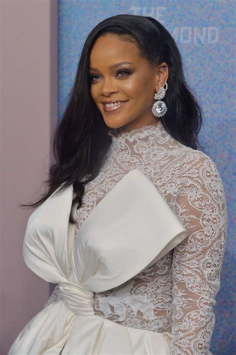 Rihanna Attends 4th Annual Clara Lionel Foundation Diamond Ball In New