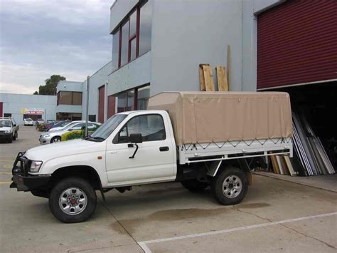 Wallaby track has developed a new design of heavy duty frame and canvas canopy for your tub back ute. Australian Canvas Co. | Canvas Ute Canopy Melbourne ...