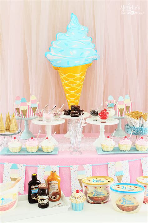 How To Throw A Summer Ice Cream Social Michelles Party Plan It