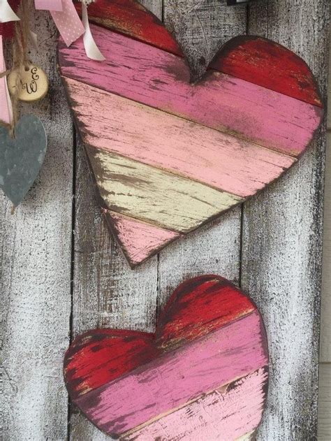 Valentine Decor Handmade Rustic Wood Heart Better Together Wall