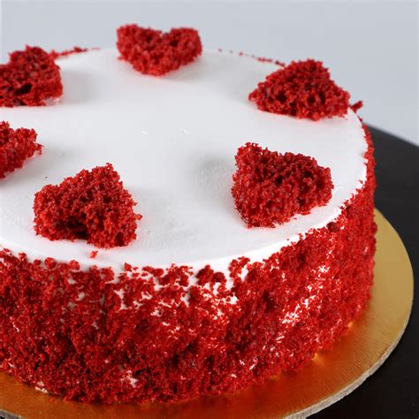 If you are in hunt for a scrumptious cake to hearten your special someone, this red velvet is your best bet. Buy/Send Red Hearts Velvet Cake- Half Kg Online- Ferns N ...