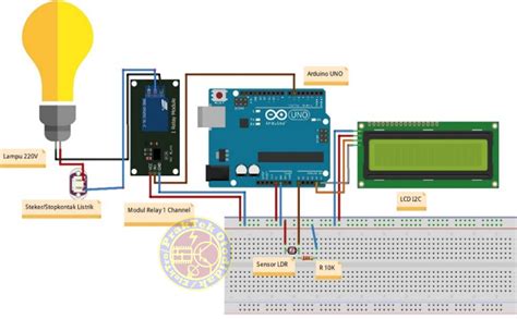 Lampu Otomatis Sensor Cahaya Arduino Praktek Otodidak