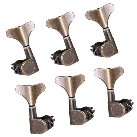 Zinc Alloy Bronze Bass Tuning Pegs Machine Heads Bass Tuners 3r3lguitar Parts And Accessories