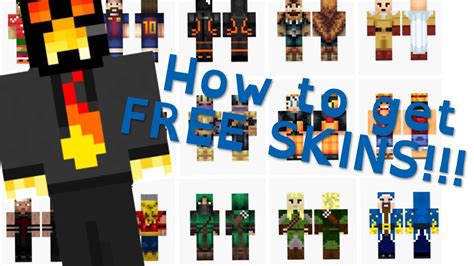 How To Get Free And Custom Made Skins For Minecraft Pe And Java Edition