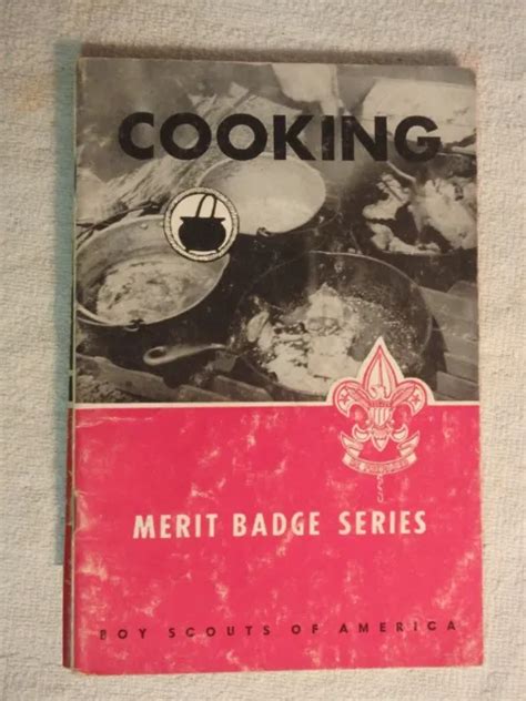 Vintage Bsa Cooking Merit Badge Booklet 1964 Printing 1450 Picclick