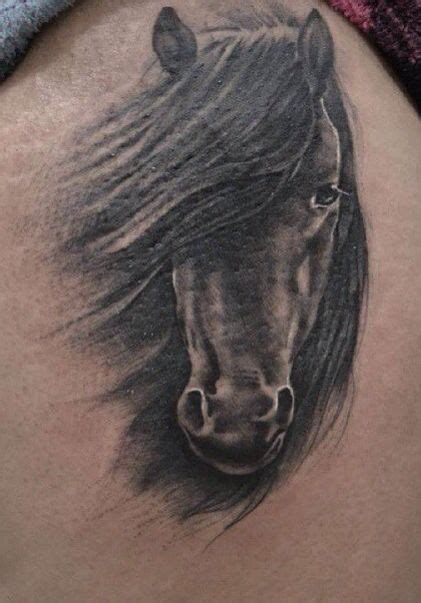 Realism Horse Tattoo