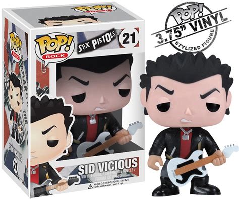 🤩 Funko Pops Sid Vicious Sex Pistols 🥇 Mejor Precio