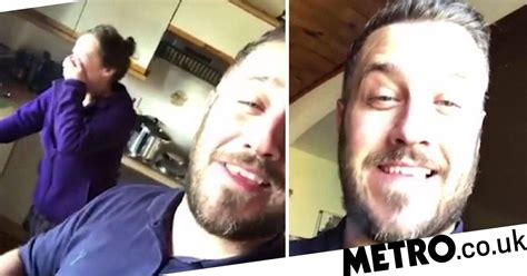 Moment Drunk Man Wakes Up In Wrong House But Owners Find It Just As