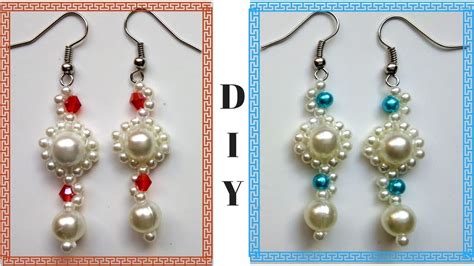 Beaded Earrings Tutorial Free Stylish Beaded Earrings Tutorial