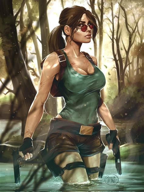 Illyne Cosplay New Account On Twitter Done New Fanart Tomb Raider Hope You Will Like It 😊 🎨