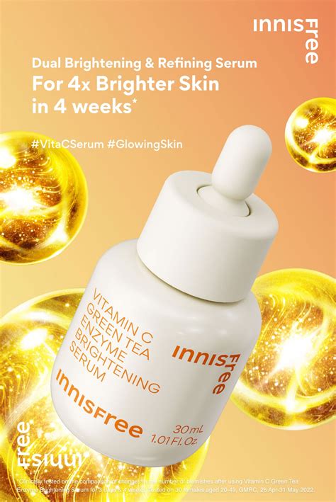 Vitamin C Green Tea Enzyme Brightening Serum Innisfree Skincare And Beauty Products Inspired