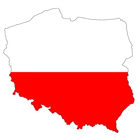 Polen Karte Flagge Kostenloses Bild Auf Pixabay Pixabay
