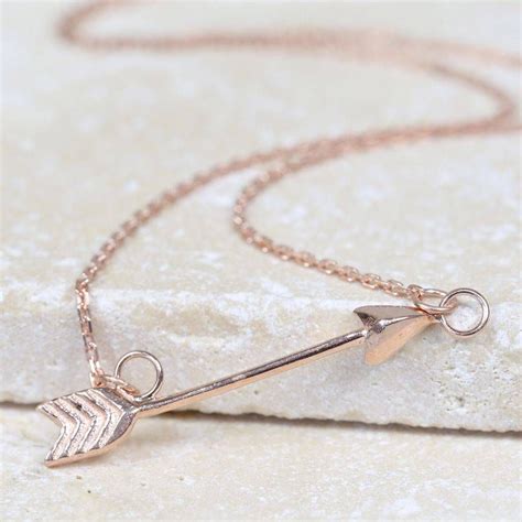 Arrow Necklace And Drop Earring Jewellery Set Arrow Pendant Necklace