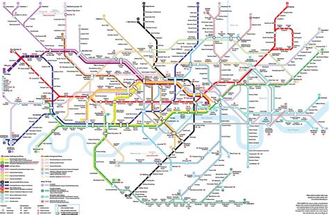 A Better London Underground Map Including Overground Services