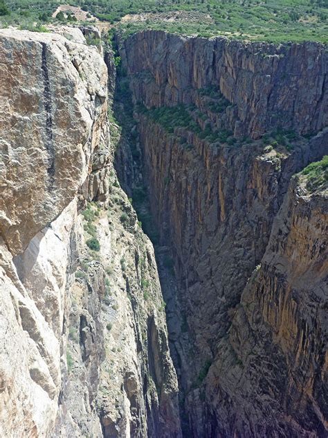 Upper Half Of Long Draw Black Canyon Of The Gunnison National Park