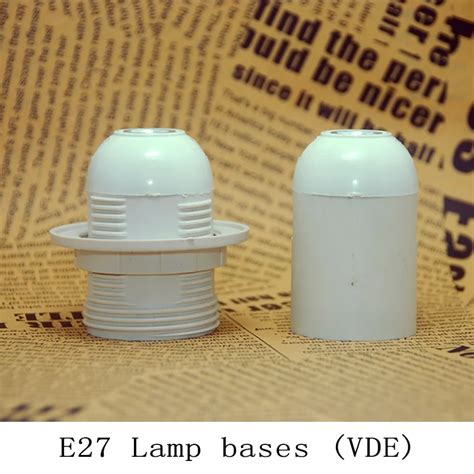 Vde Bakelite Lamp Holder White E26e27 Vintage Edison Screw Bulb Lamp