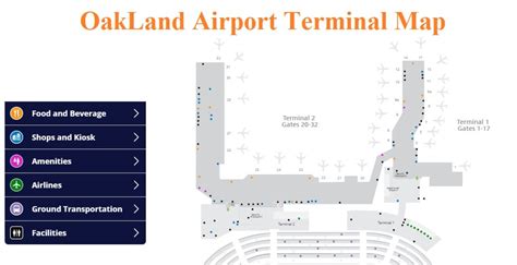 Oakland International Airport Terminal Map Code And Parking Guide