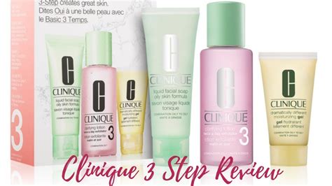 Clinique 3 Step Skin Care Review Basic Skincare For Combinationoily