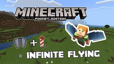 🏁how To Rocket Propel Elytra In Minecraft Pocket Edition Mcpe