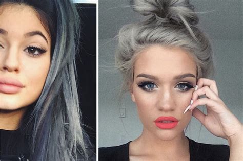 Granny Hair Trend Young Women Are Dyeing Their Hair Grey Daily Star