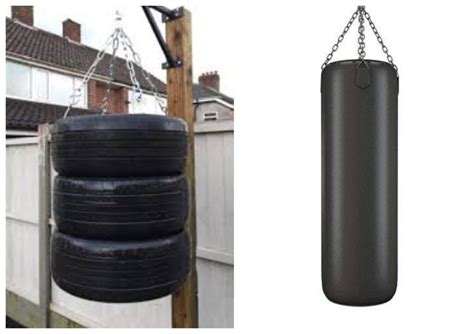 How To Make Diy Tire Punching Bag At Home For Training