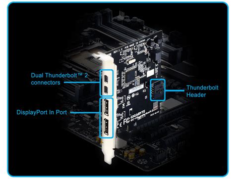 Motherboard With Thunderbolt 3 Connectivity Cpus Motherboards And