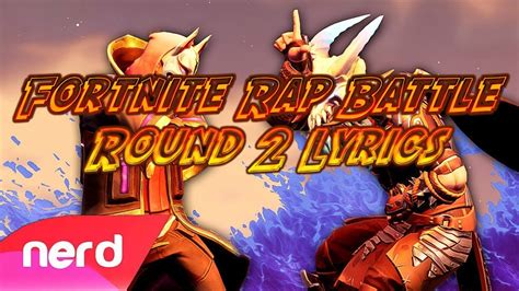 Fortnite Rap Battle Round 2 Lyrics Youtube