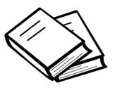 Our huge coloring sheets archive currently. Stack of books coloring page - Coloringcrew.com