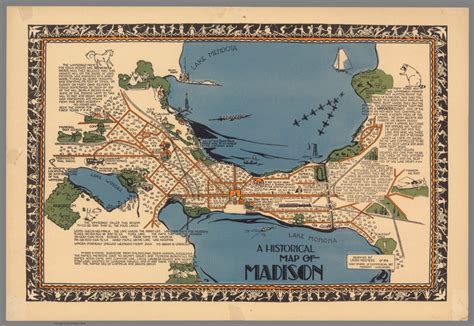 A Historical Map Of Madison David Rumsey Historical Map Collection