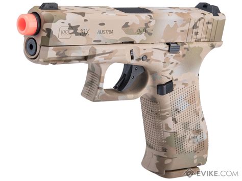 Elite Force Fully Licensed Glock 19x Gas Blowback Airsoft Pistol W Custom Cerakote Color