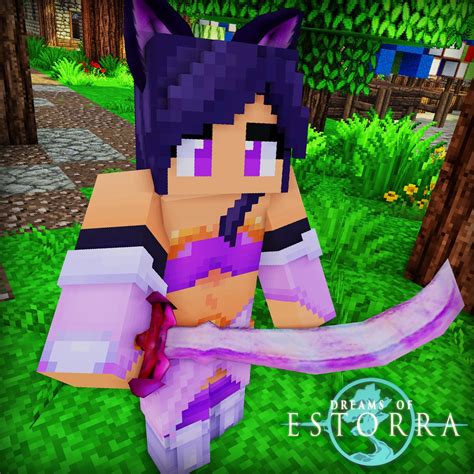 Image Estorra Skin Teaser Purple Character Aphmau Wiki Fandom