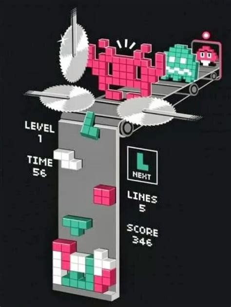 The Shocking Truth About Tetris Video Games Funny Crazy Meme Tetris