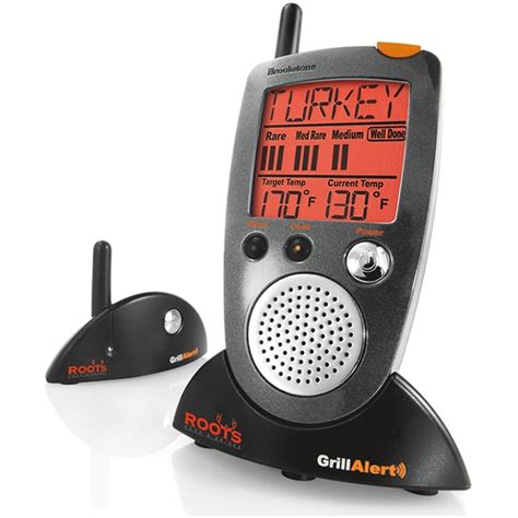 Promotional Brookstone Grill Alert Talking Remote Meat Thermometer