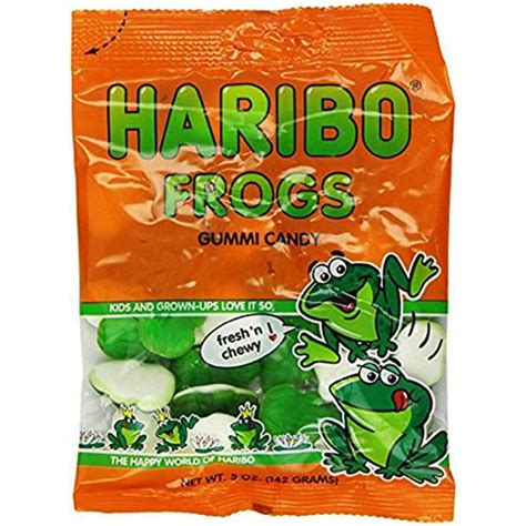 Haribo Gummies Frogs 5 Oz