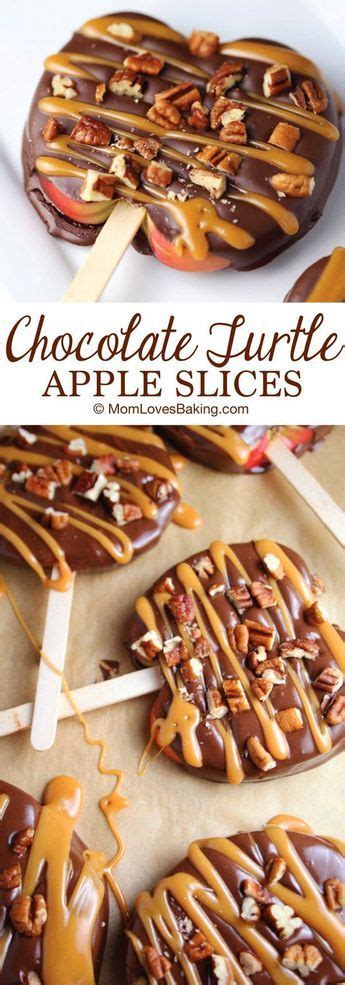 There is so much to love about this recipe. Chocolate Turtle Apple Slices {VIDEO} | Recipe | Desserts ...