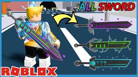 How To Equip All 3 Rb Battles Swords Roblox Youtube