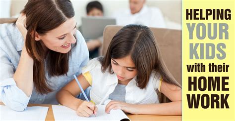 Helping Kids to Complete their Homework | Help Kids for ...
