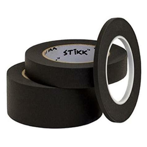 2 Inch X 60yd Stikk Black Painters Tape 14 Day Easy Removal Trim Edge