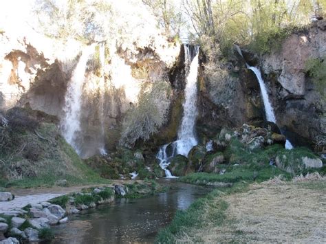 Rifle Falls State Park Garfield County Colorado Waterfall