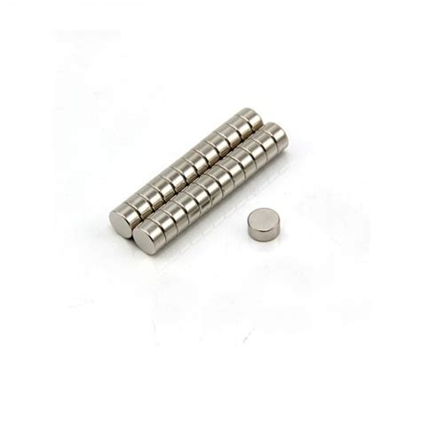 6mm Dia X 3mm Thick N35 Neodymium Magnet