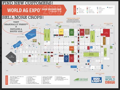 World Ag Expo Grounds Map Seasonally Fresh