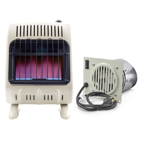 Mr Heater Vent Free Blower Fan Kit And Blue Flame Natural Gas Heater