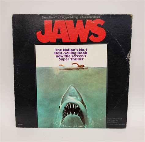Jaws 1975 John Williams Soundtrack Record