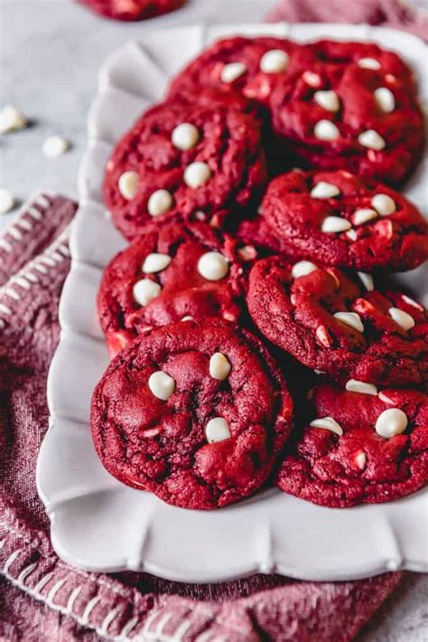 Red Velvet Cookies Recipe House Of Nash Eats